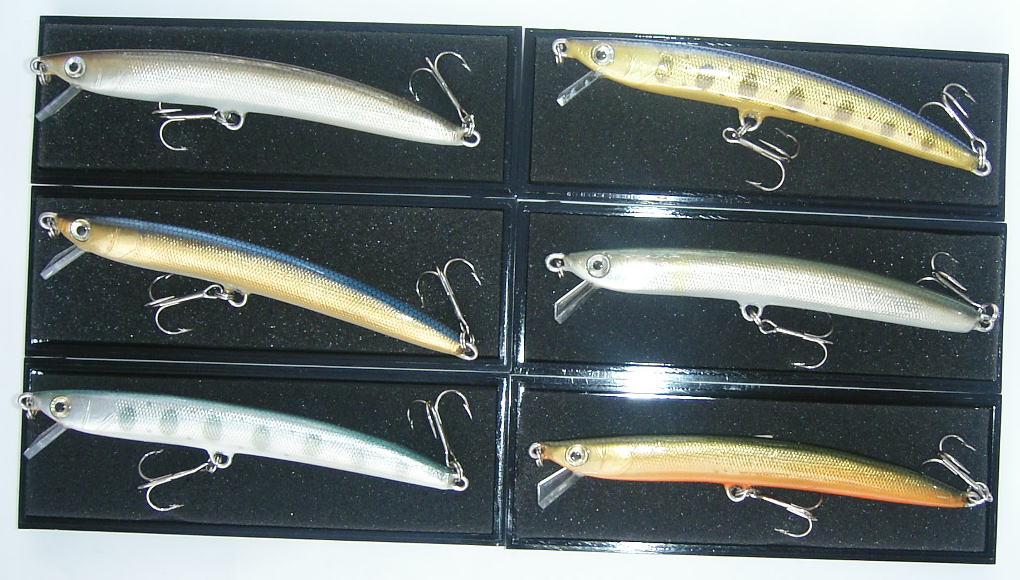 楽天市場】リップレスミノー 6色セット ルアー 仕掛け 12cm 16g